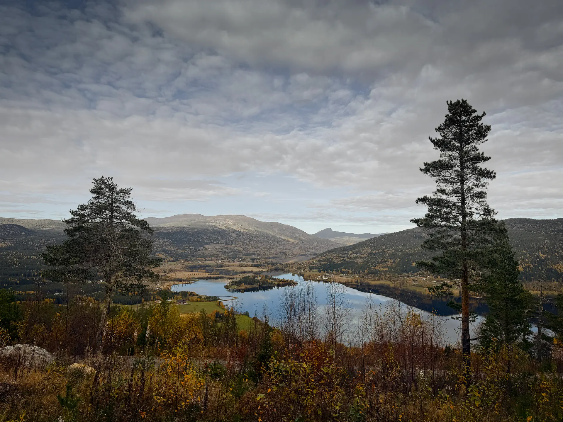 landskap med utsikt mot norefjell
